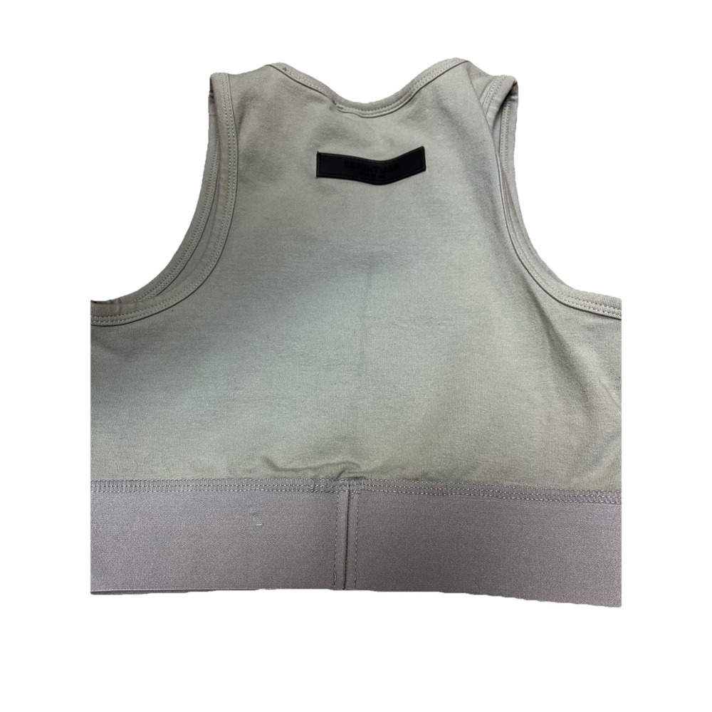 Fear of God Essentials Women Sport Tank Desert Taupe Size XXS EUC - Picture 2 of 4
